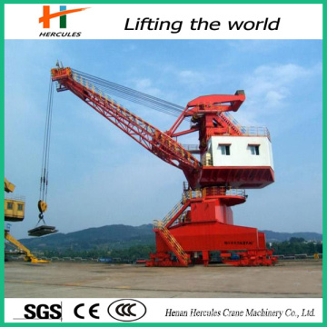 Full-Slewing Grab Crane